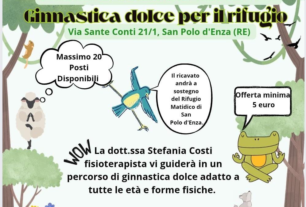 Ginnastica dolce per il Rifugio