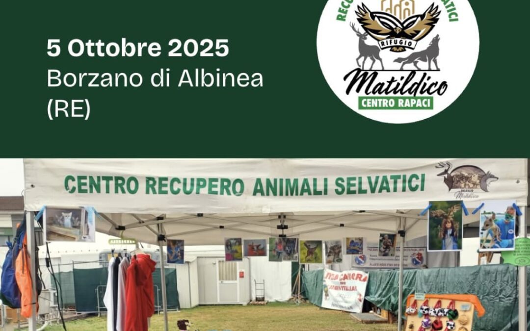 Stand CRAS a “Benessere al Parco” a Borzano di Albinea
