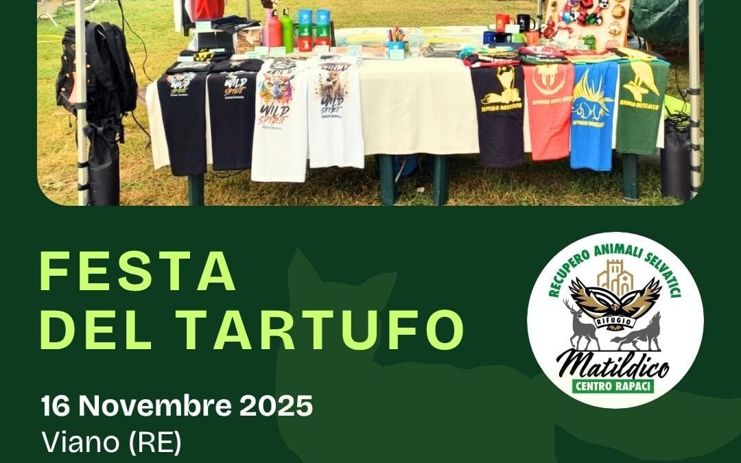 Stand CRAS alla “Fiera del tartufo” di Viano (RE)