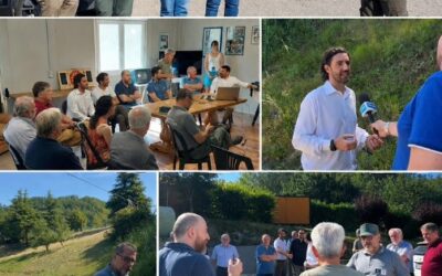 Incontro con le autorità al CRAS Rifugio Matildico