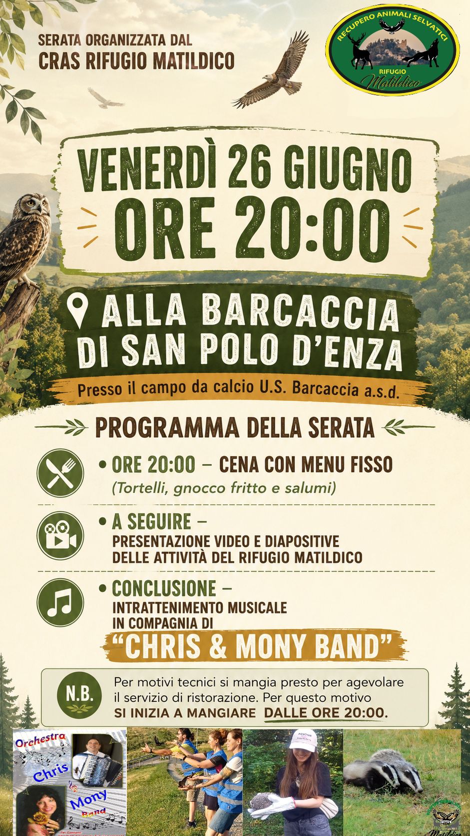 20260619 - cena Rifugio